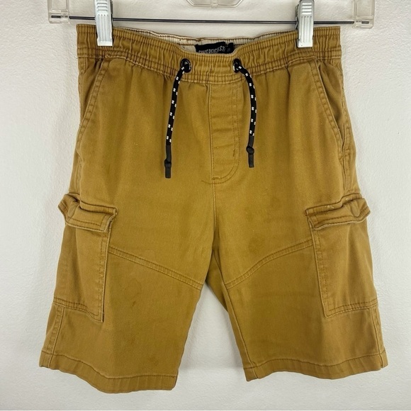 SOVEREIGN STATE Kids Boys Dark Brownish Orange Cargo Shorts Size Kids M (10-12) - Picture 1 of 4